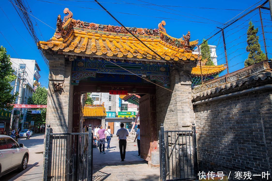 古建群 陕西洛南文庙,西北保存最完整的古建群之一,比西安钟楼还早14年