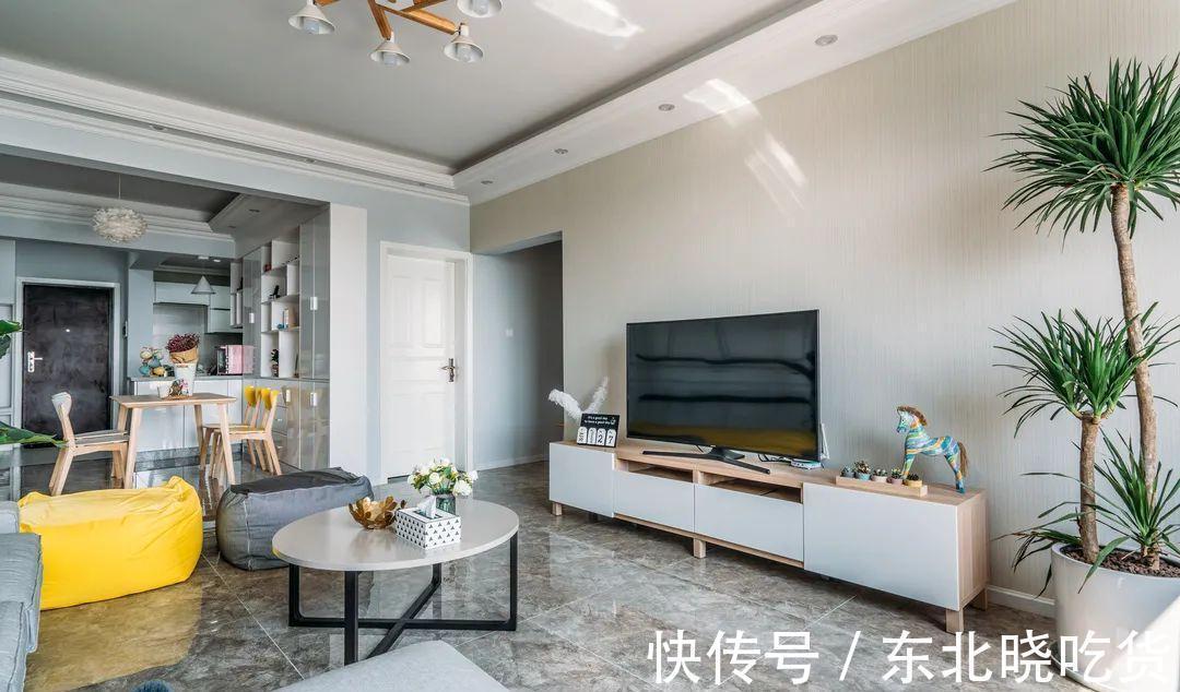 马卡龙|118m2北欧风三口之家,用马卡龙色营造满屋浪漫!