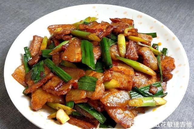  五花肉|美味川菜｜蒜苗回锅肉