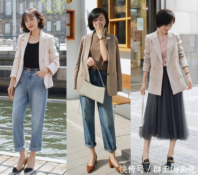 别只会卷裤脚了!学习她的显高“穿搭术”想变“矮”都难!