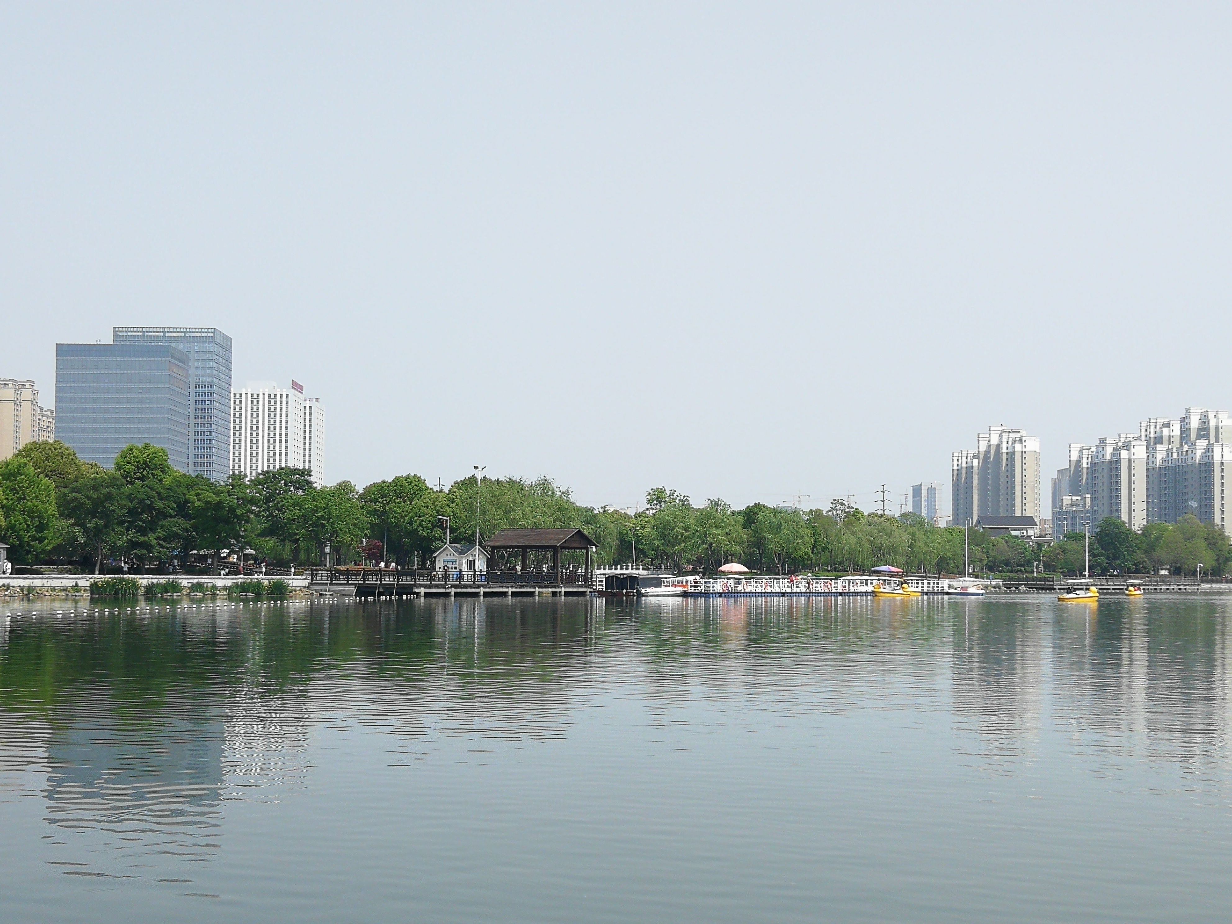 踏上观湖路的拱桥，终于成为别人眼中的风景