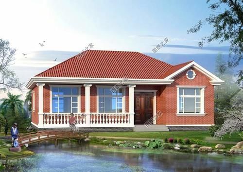 层高|5款四开间一层自建房,不大不小,要的就是住着舒服