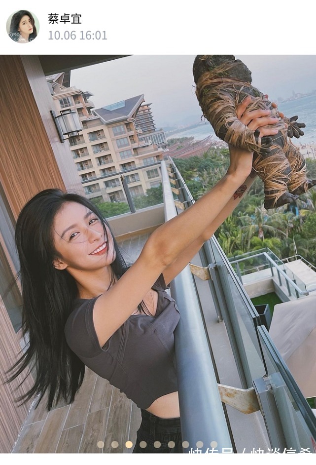 王大陆|蔡卓宜豪华海景别墅曝光，疑似与王大陆结婚同居，离婚后再度有家