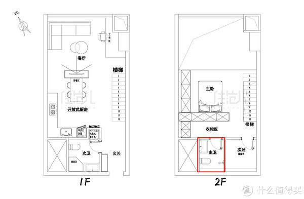 地台床|住范儿真实案例 篇二十七：47㎡小复式靠8大功能区，直接住成100㎡