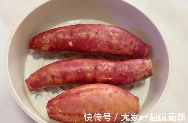 蒸红薯,直接用水蒸是大错!牢记5点,个个软糯香甜,不干不噎人