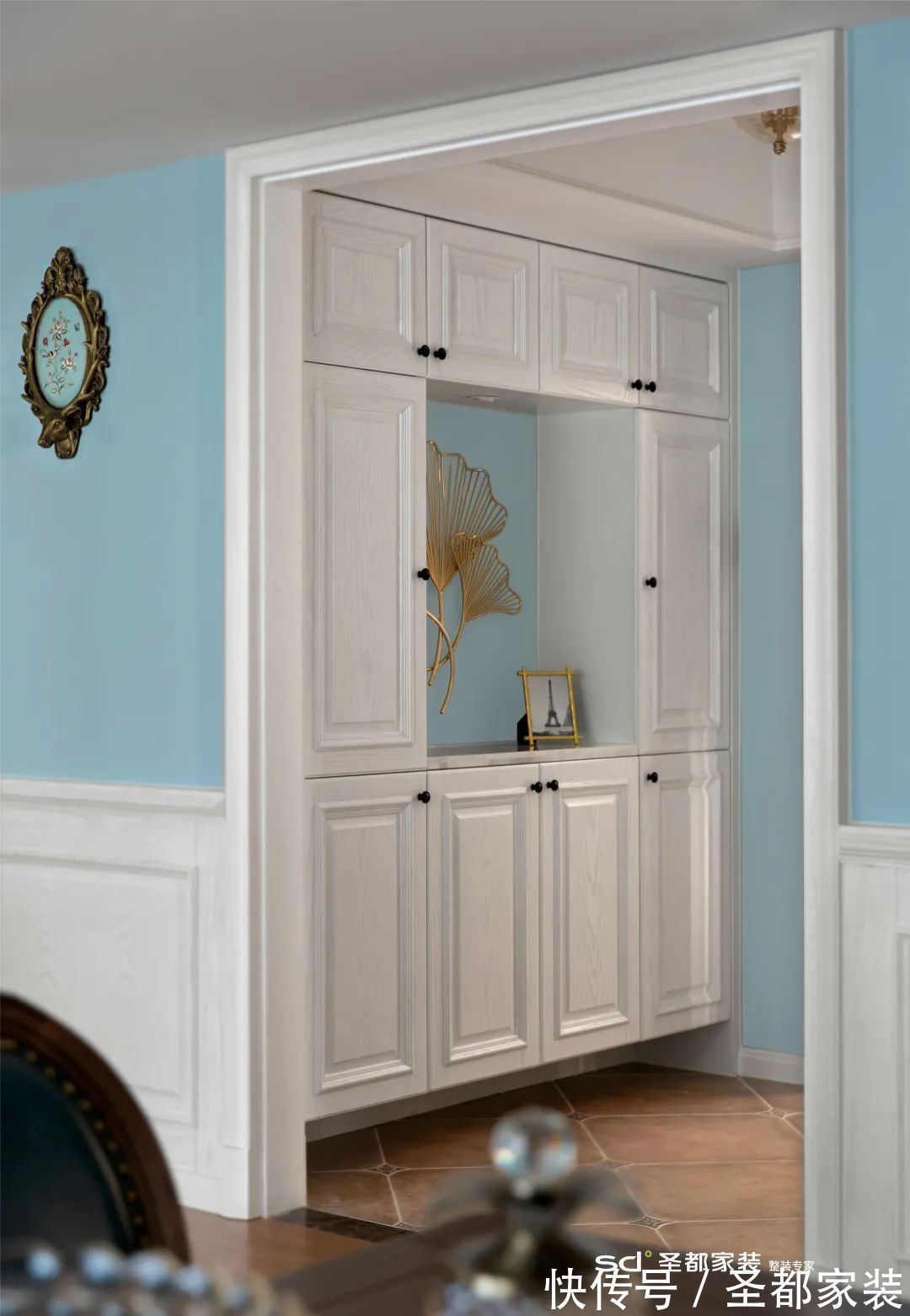 水族箱|20款教科书式玄关设计人气爆棚,好看到亲友排队抄!