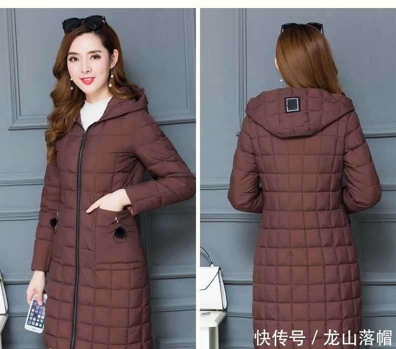 建议大家:羽绒服尽量选长款!再搭配一双踝靴,不打扮都美嫩