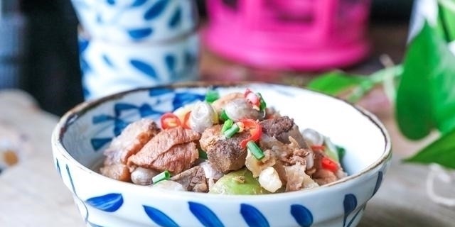 晒一下我老公的晚餐,虽然只有1道菜,朋友却说一般人吃不起