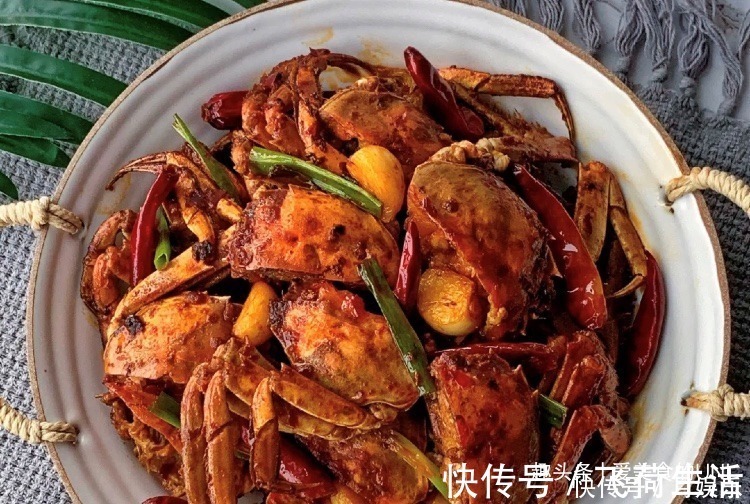 香辣蟹|香辣蟹你能拒绝吗鲜美入味,做法简单!