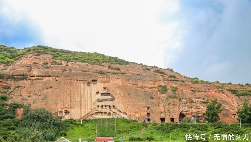 7座寺庙70余窟，甘肃省第四大石窟群在张掖这个景区