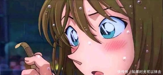 终于|柯南中难得一见的人物形象,小兰没有角,世良终于有了很大的进展