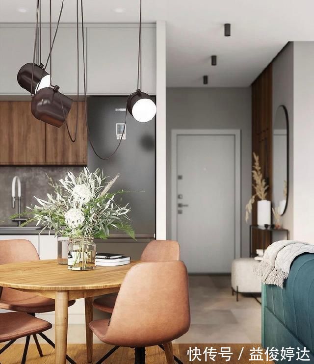 背景墙|如果我有一套小户型就照这样装,又美又有品,室内一切都想照搬