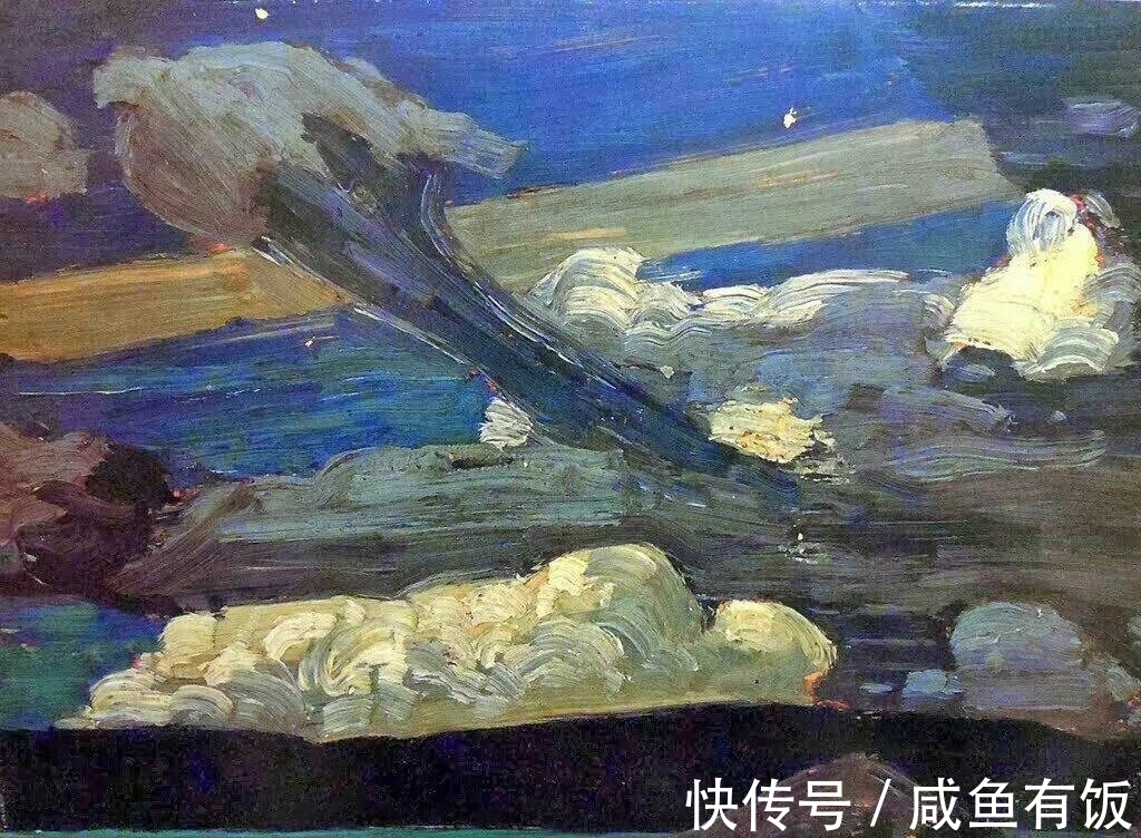 笔触!浓烈的色彩,激荡的笔触