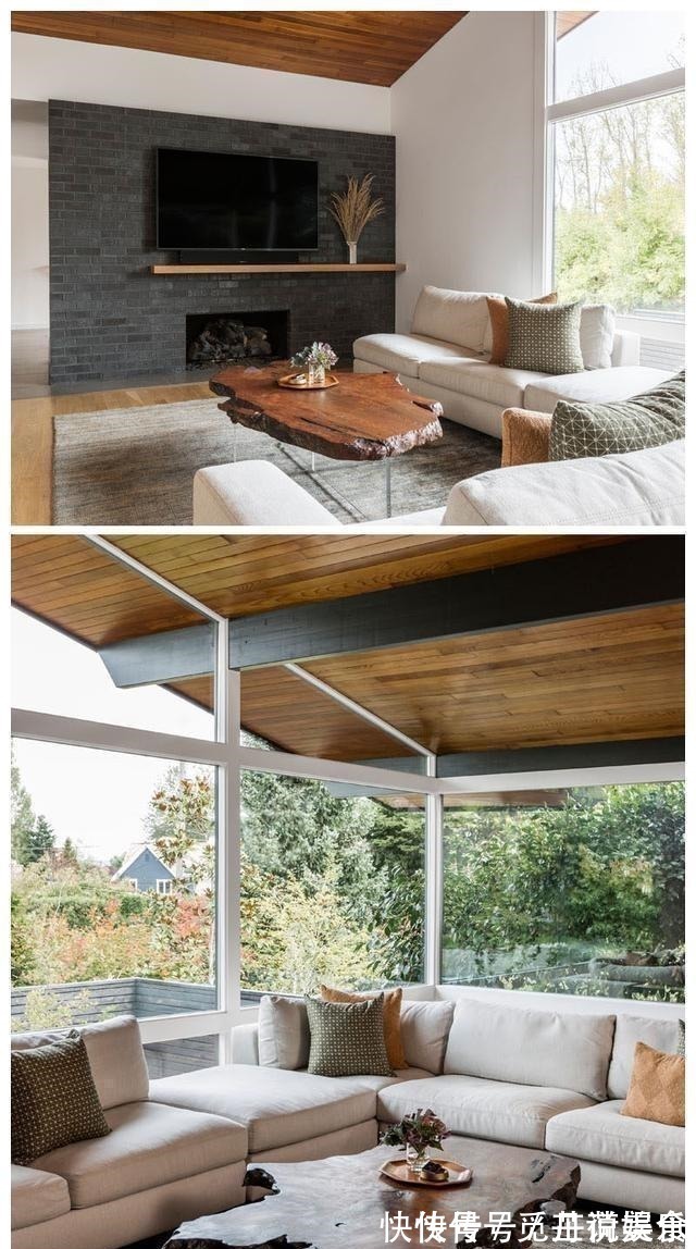 起居室|1959年的旧房翻新改造,被后花园惊艳了,一生就这一套够了!