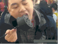 |搞笑GIF趣图放浪不羁的风中男子,我一般一拳能揍十个!