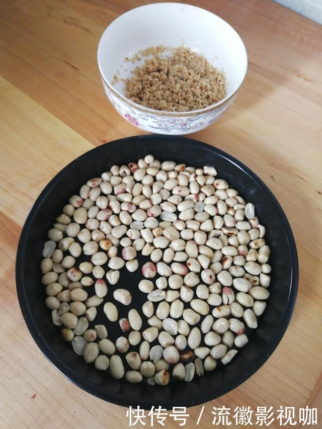 孩子|一碗面粉,半碗花生米,不煮不炸,出锅花生香味浓郁,真好吃