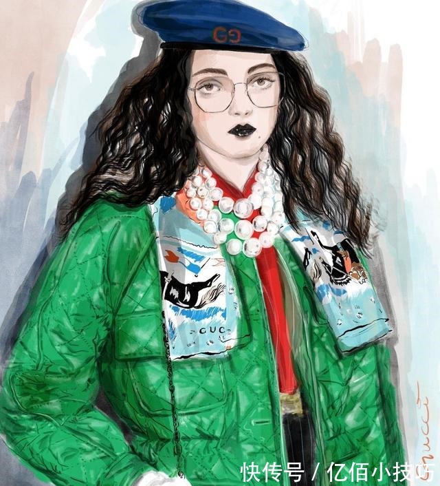 balenciaga@因为与众不同,所以脱颖而出——3位画风独特的时尚插画家!