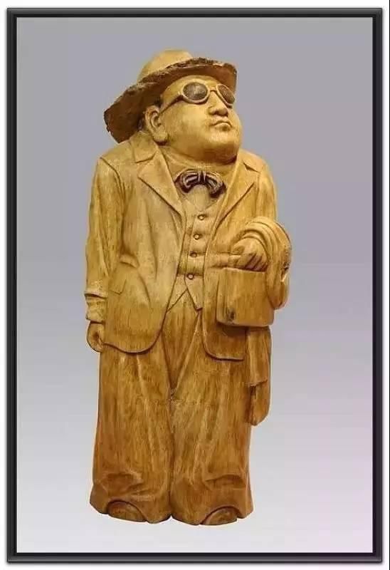  人物|栩栩如生的木雕人物，精致养眼！