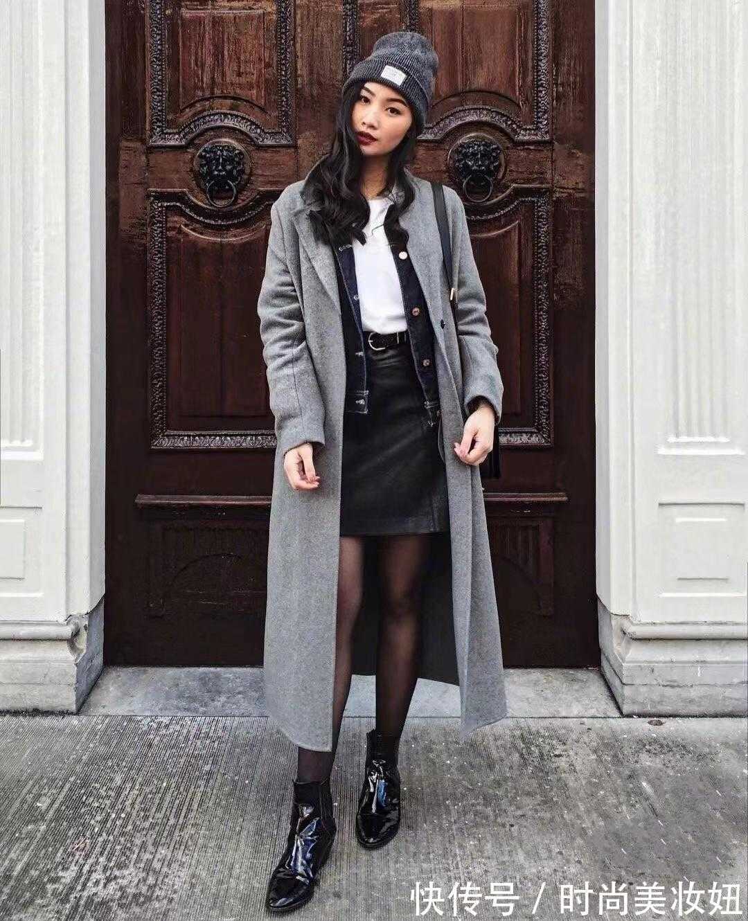 长大衣 谁说小个子不能穿长大衣,避免4个穿搭雷区,轻松穿出优雅感