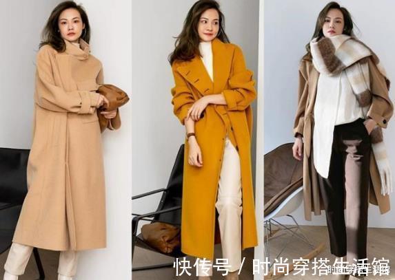 大地色系 建议大家:秋冬季节穿这大地色,显白又洋气,适合肤色暗黄女人