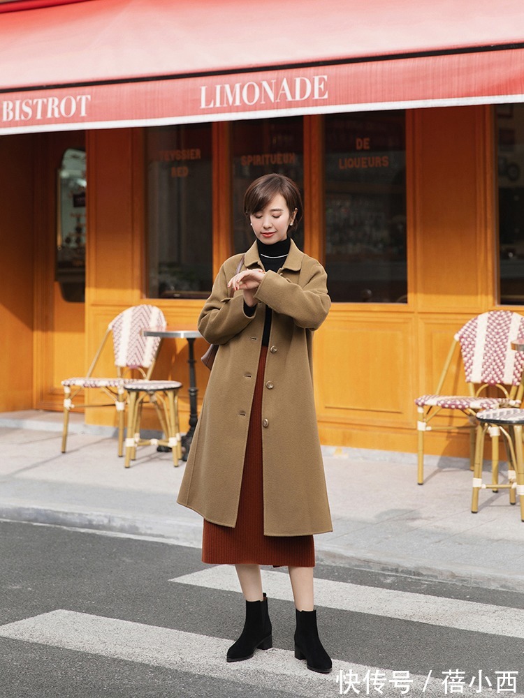 搭配|冬季建议多穿“踝靴”,搭配半身裙保暖又优雅,搭配大衣高级时髦