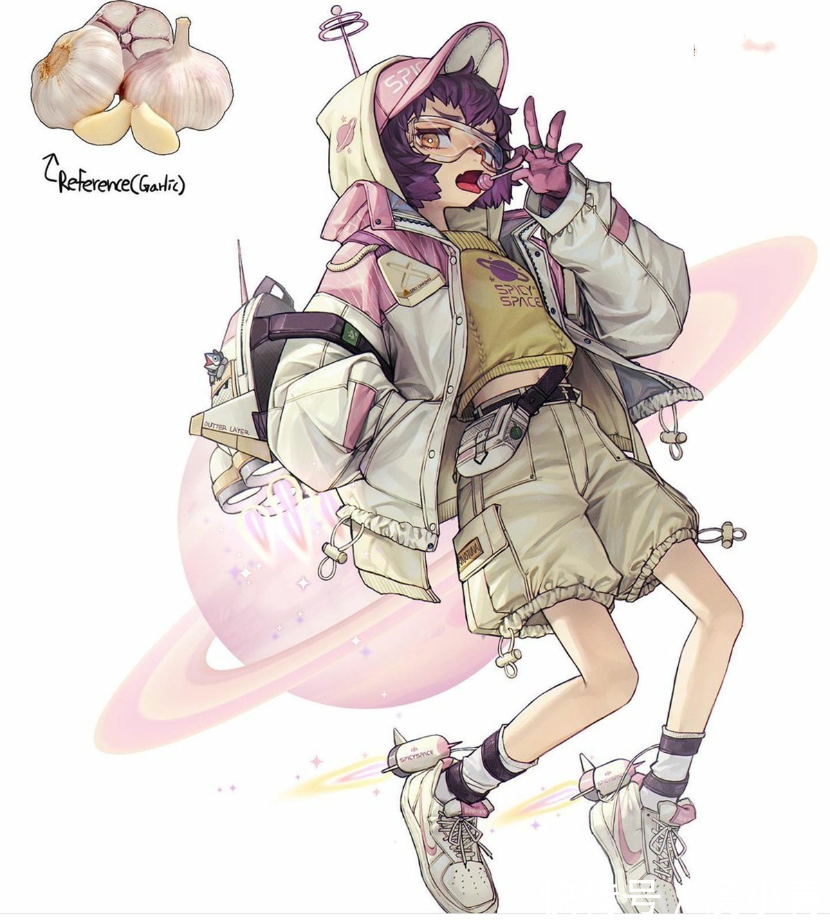 将三次元的事物画成二次元的模样,可爱又夸张的模样,你动心了吗