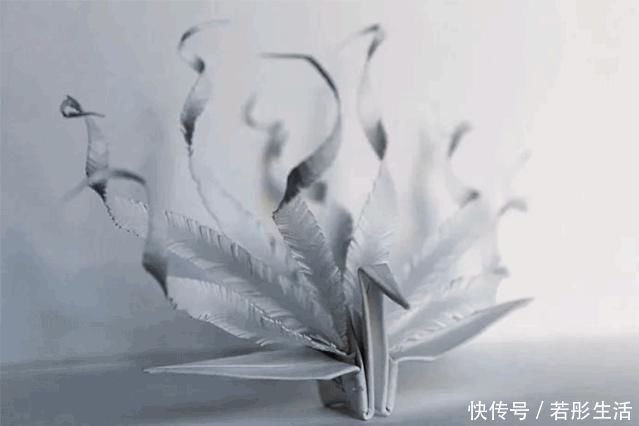 翅膀$抑郁小哥把一只2毛钱的千纸鹤折成了我买不起的样子,不但病好了还年入百万