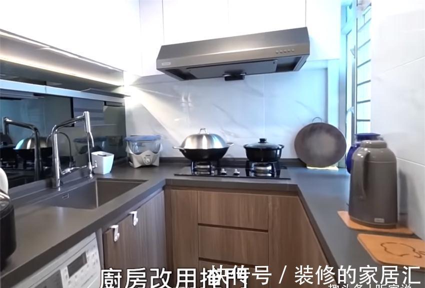 收纳|退休夫妇买下35㎡养老房,一室改两室,将蜗居变成温馨中式家