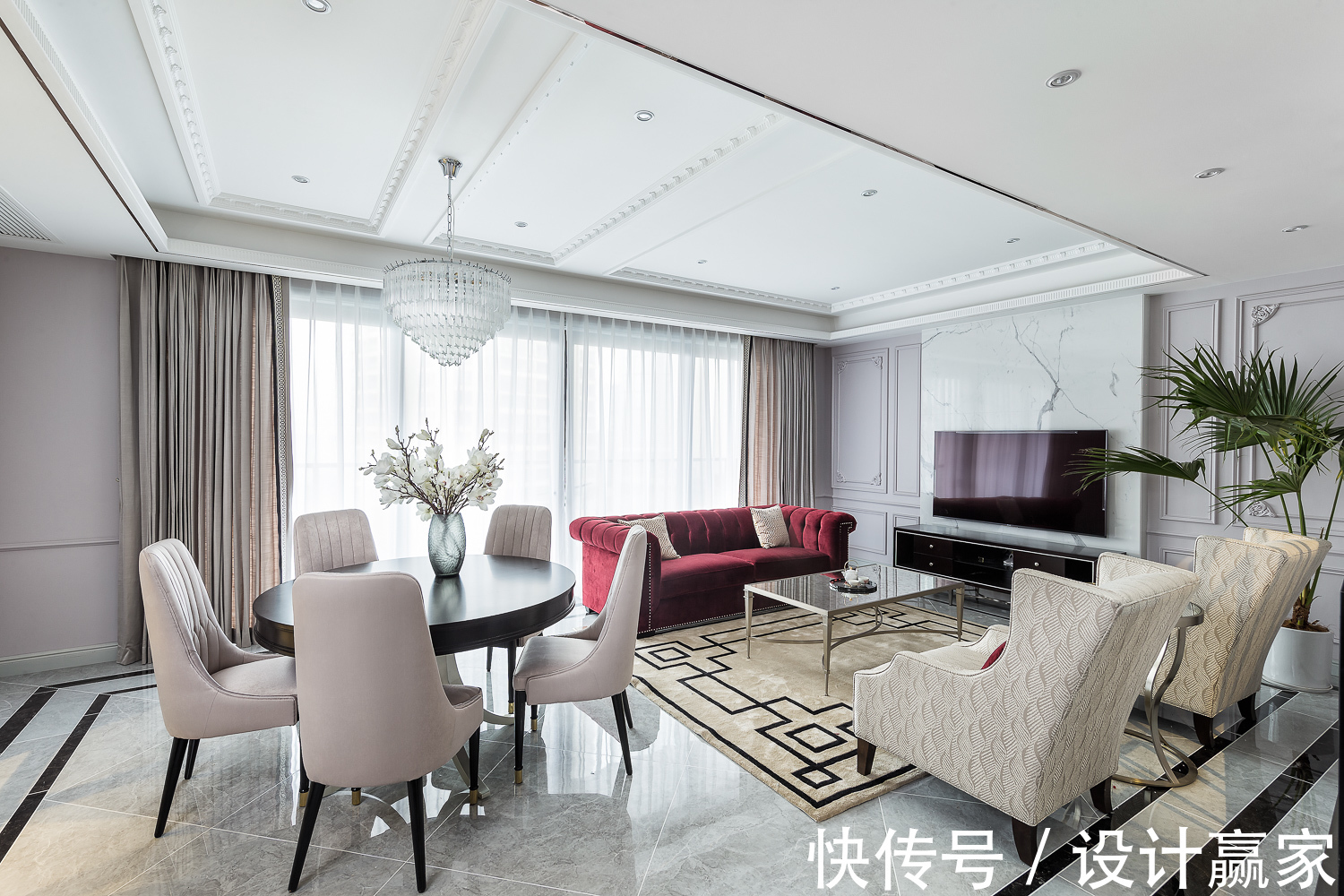 混搭家|160㎡跃层，职业女性的美式混搭家，看一眼就忘不掉