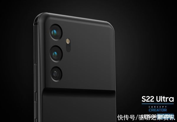 超广角|神似小米11 Ultra！三星Galaxy S22 Ultra渲染图曝光：相机巨大