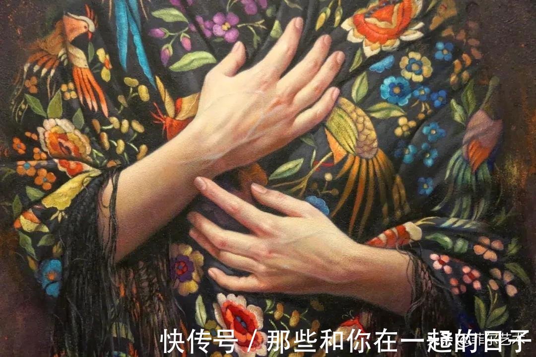 萨默尔$女画家索莱达·费尔南德斯画笔下的女子人物沉稳自然，美丽优雅