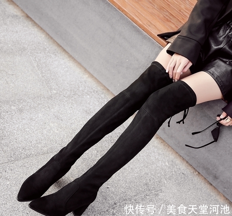 韩版 又一“细腿靴”火了,有些女人怕驾驭不了,连试都不敢试,可惜了