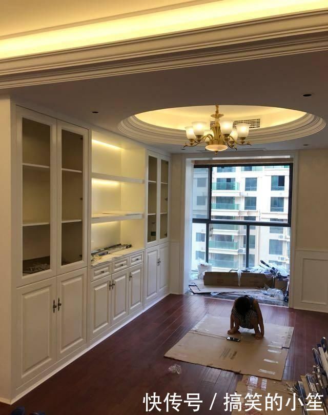 柜子|新房家具都还没入场,邻居来了一波又一波,都说我家柜子做的好
