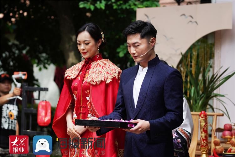 婚礼|青岛市市南区新时代文明时尚中式婚礼庭院秀在八大关启幕