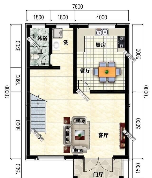 砖混|占地面积不到90平米的小别墅,款款颜值高,造价18万赚大发了