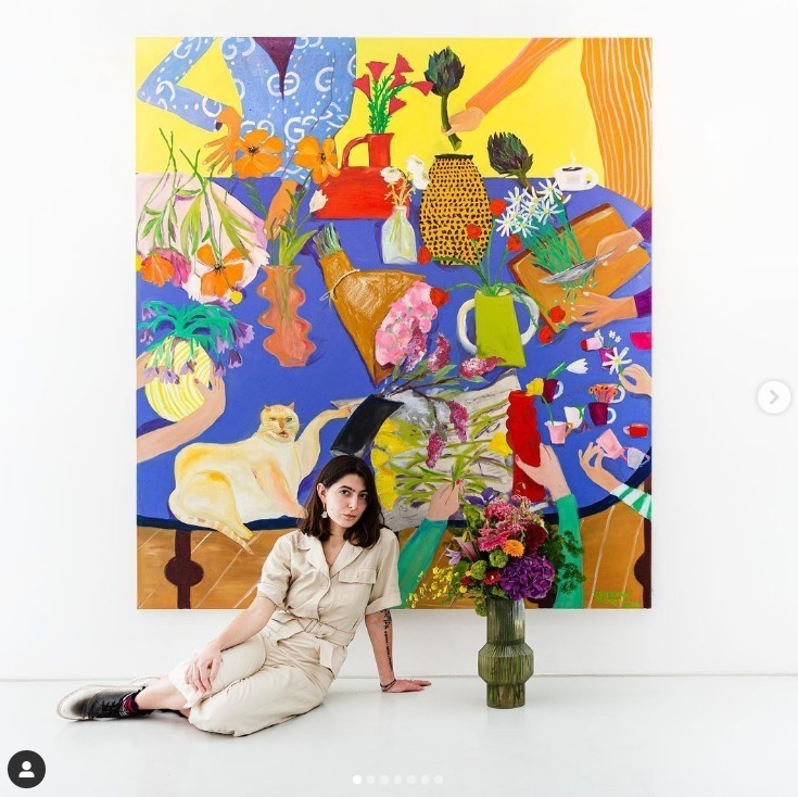 巨人国!她画油画,他做雕塑,这对艺术情侣直接建了一个“巨人国”