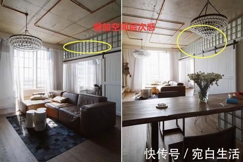 邻居家|够聪明,墙砸空一截,砌45公分高玻璃砖,亮堂2倍邻居天天眼红