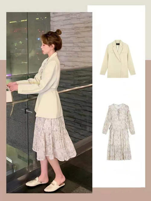 早春气候回暖，约会穿搭首选裙装，显高藏肉没得商量