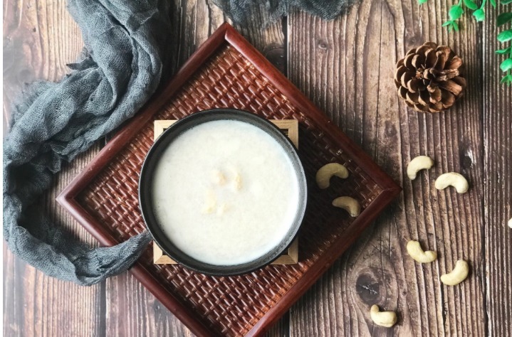 早餐别给孩子做豆浆了,试试这个腰果露,自己做比外面的放心