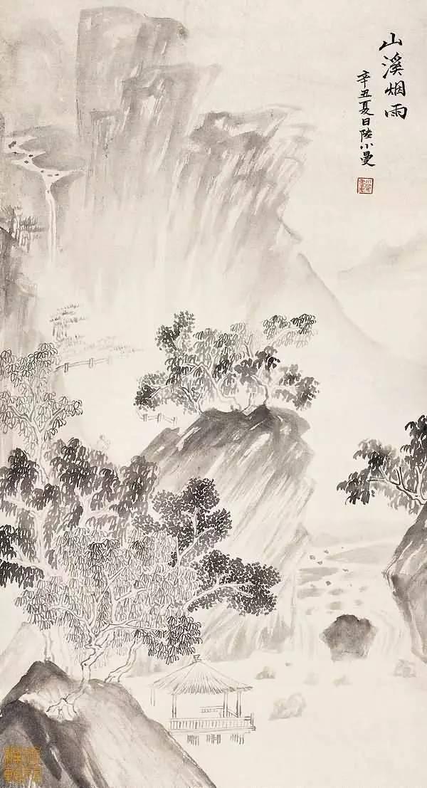 五十二幅绘画和书法作品,展示出陆小曼的旷世才华
