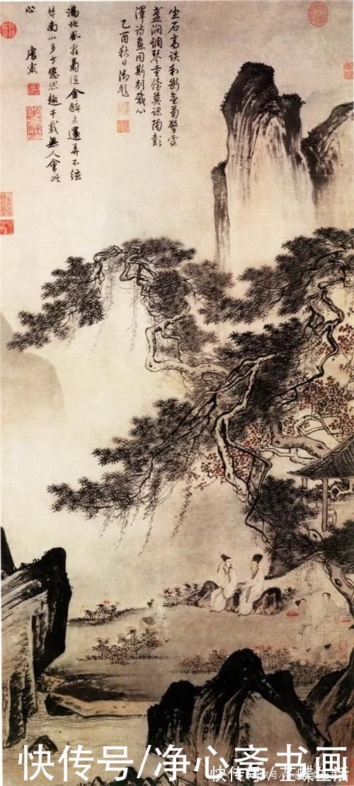 四大家!他的山水画为什么受人欢迎四大家的名号究竟怎么得来