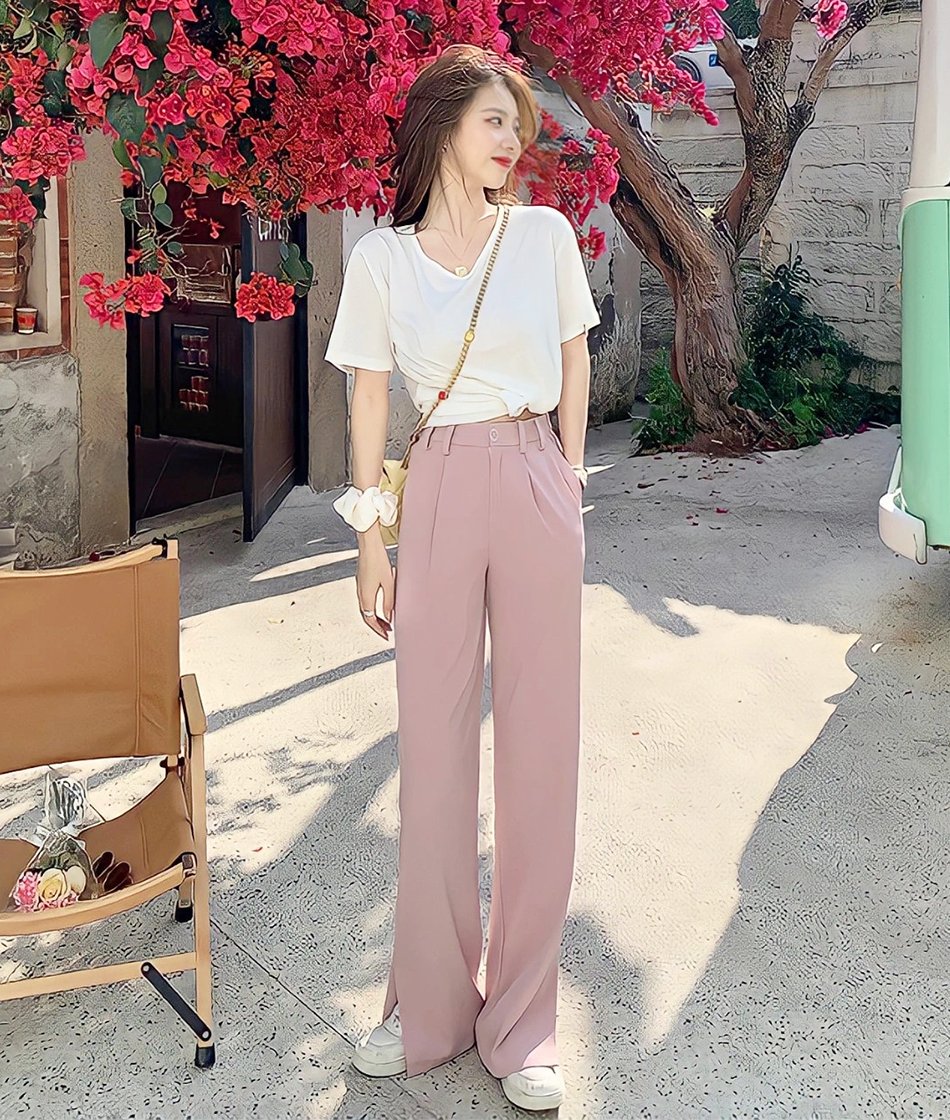 t恤|别再卷衣角了！今年流行“剪一刀”，显瘦时髦还高级