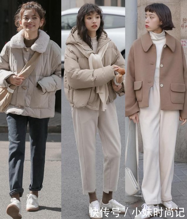 "温柔风"穿搭火了,值得小个子女生借鉴,低饱和度配色是关键