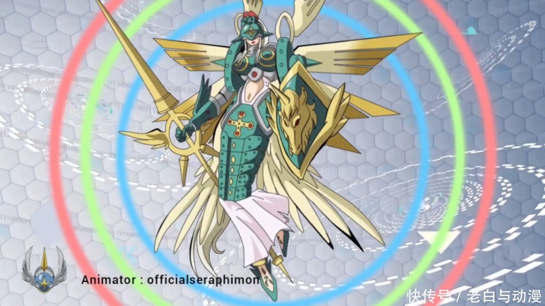 天女|天女兽究极进化,变成巨大粉色哈士奇,兽始终是兽! 数码宝贝