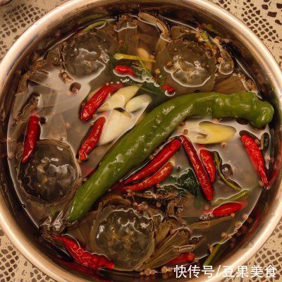 卤河蟹在家做，美味又营养，轻松又简单