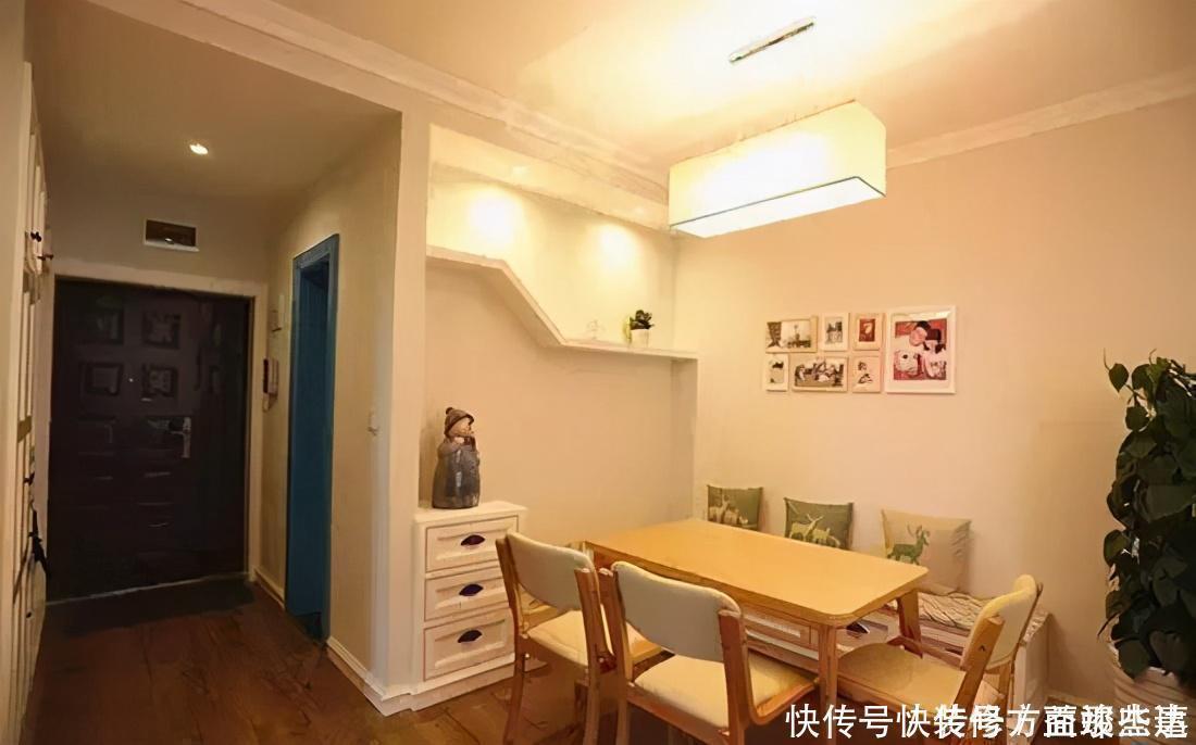 新房|闺蜜家76平新房,一进门鞋柜把人迷住了,阳台榻榻米能当一间房!