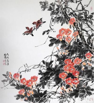 墨彩|墨彩成就艺术人生一一当代花鸟名家叶国权作品欣赏