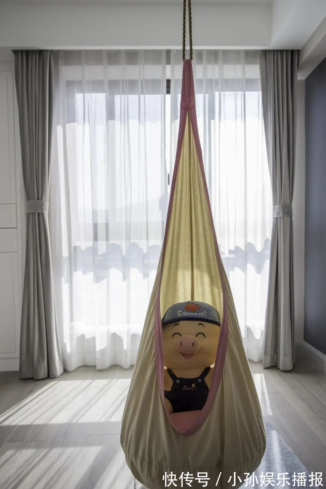 装饰画|180㎡浪漫小窝,蓝与粉、灰与白,优雅情趣,轻松舒适