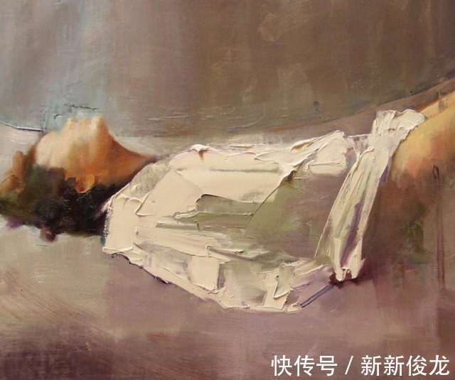 画家@她以生动、动感和现代的笔触,描绘画面