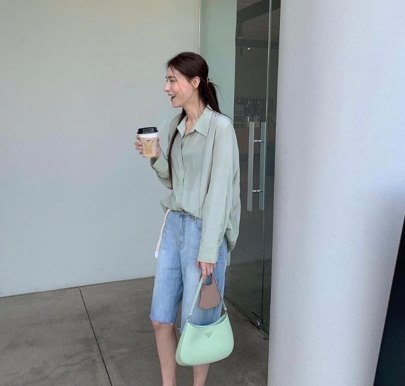 超短裙|ins时尚博主jujia近日私服范本 有自己特色的韩国穿搭